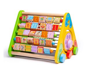 Bigjigs Baby Aktivní trojúhelník s angličtinou