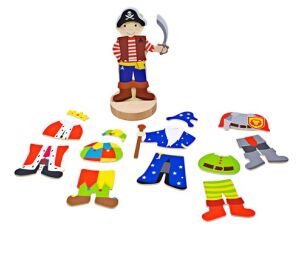 Bigjigs Toys Magnetické oblékací puzzle mystické postavy