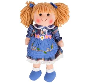 Bigjigs Toys Látková panenka Katie 34 cm