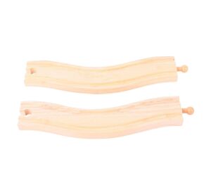 Bigjigs Rail Obloukové koleje 22 cm 2 ks