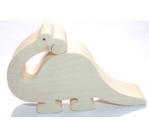 Fauna Dřevěné zvířátko Brontosaurus