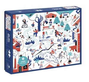 Chronicle Books Puzzle V zimě 1000 dílků