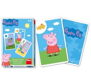 Dino Hrací karty Peppa Pig Černý Petr