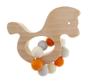 Hess Chrastítko koníček Natur oranžový