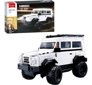 Sluban Model Bricks M38-B1358 G-Klasse Geländewagen im Maßstab 1:35