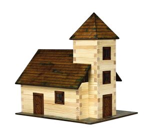 Walachia Dřevěná slepovací stavebnice Kostel