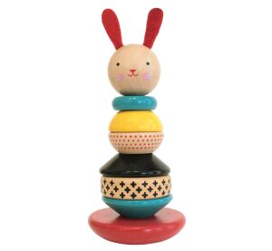 Petit Collage Dřevěná věž zajíček