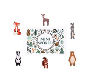 BeWooden Mini svět - Lesní přátelé