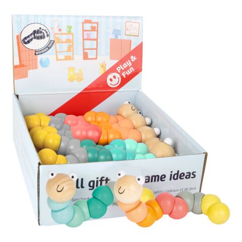 small foot Motorická hračka housenka displej 14 ks