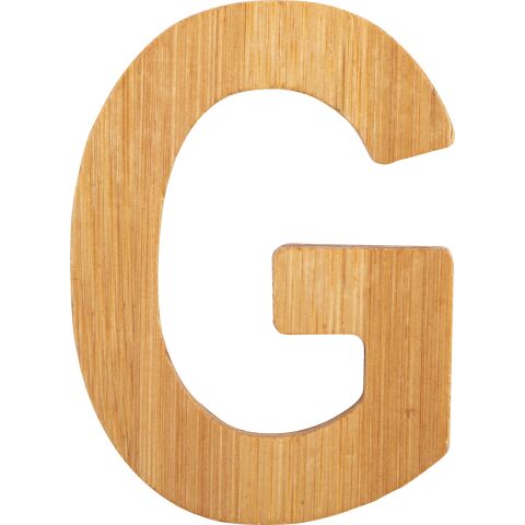 small foot Bambusové písmeno G