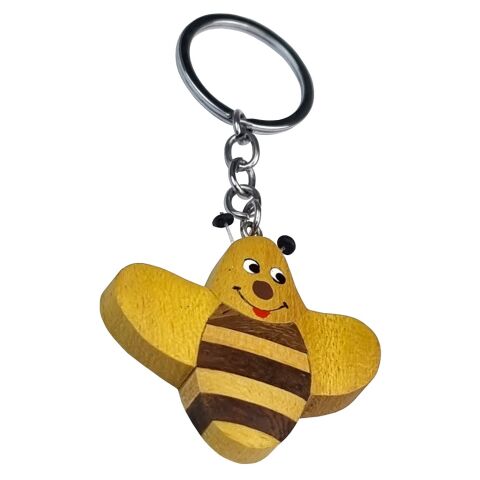 2Kids Toys Dřevěná klíčenka velká Včela