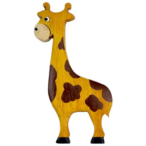 2Kids Toys Dřevěná magnetka velká Žirafa
