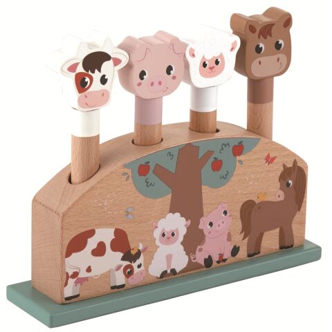 2Kids Toys Vystřelovací zvířátka Farma
