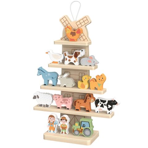 2Kids Toys Závěsný mlýn se zvířátky Farma
