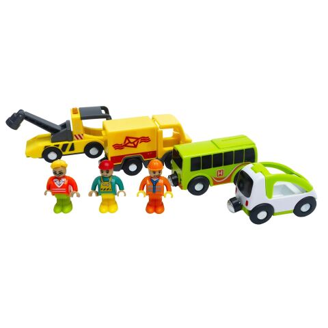 2Kids Toys Sada městských vozidel s figurkami