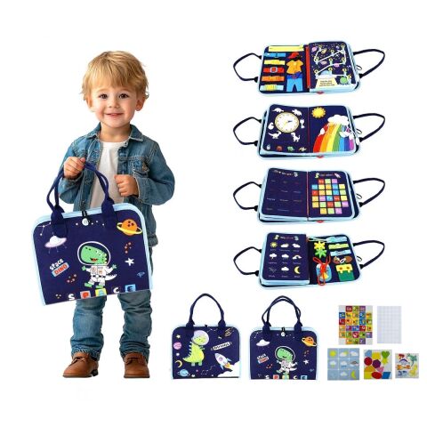 2Kids Toys Senzorická busy kniha Vesmír