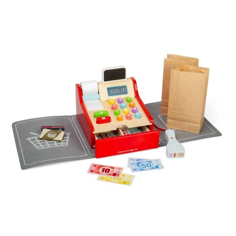 Bigjigs Toys Dětská dřevěná pokladna - poškozený obal