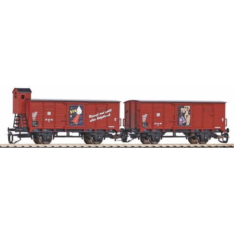 Piko Sada 2 krytých vagónů G02 „Fit“ DR III - 47032
