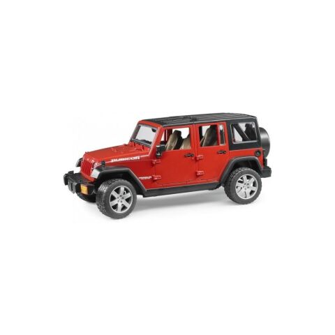 Bruder Jeep Wrangler RUBICON červený