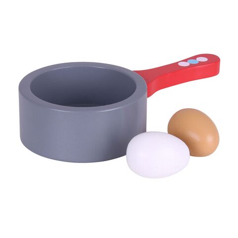 Bigjigs Toys Pánev a vejce