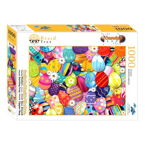 Brain Tree Puzzle Sladká vajíčka 1000 dílků - II. jakost