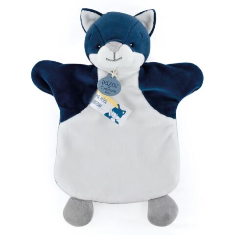 Doudou Plyšový maňásek vlk 25 cm