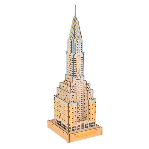 Woodcraft Dřevěné 3D puzzle Chrysler Building