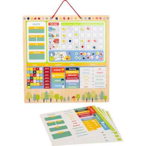 small foot Edukativní týdenní plánovač magnetický - poškozený obal