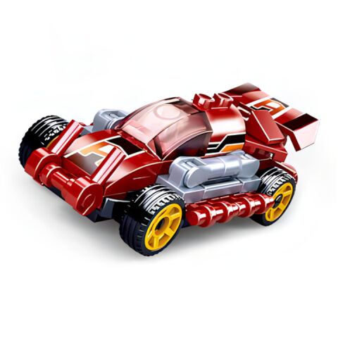 Sluban Power Bricks M38-B0801A Natahovací auto červený rychlík