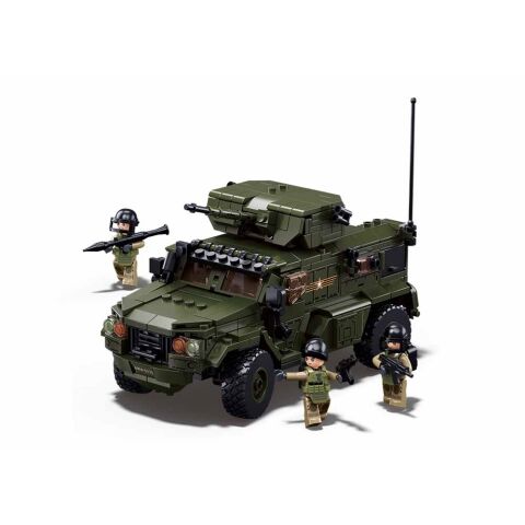 Sluban Model Bricks M38-B1179 Obrněné bojové vozidlo Typhoon VDVS v měřítku 1:35