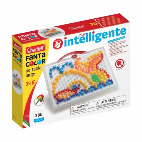 Quercetti Mozaika FantaColor Portable 280 ks MIX