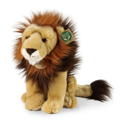 Rappa Plyšový lev sedící 25 cm ECO-FRIENDLY