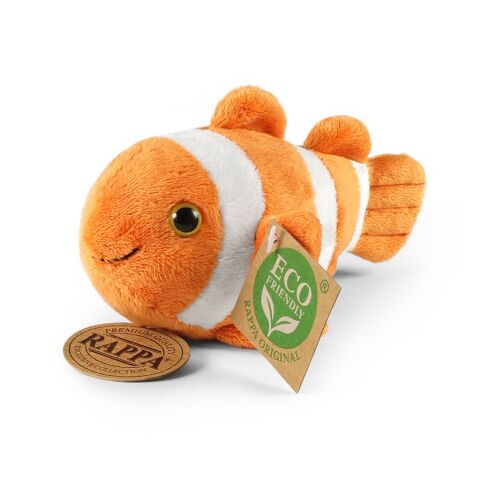 Rappa Plyšová ryba klaun očkatý 14 cm ECO-FRIENDLY