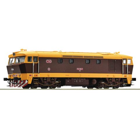 Roco Dieselová lokomotiva 752 068-7, ČSD/ČD Bardotka - 7300026