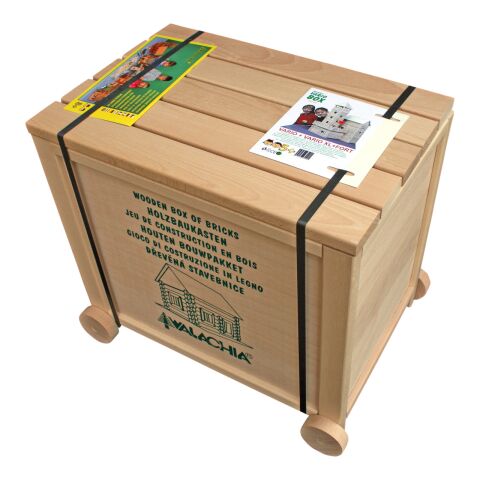 Walachia Dřevěná stavebnice Vario Box 450 dílů