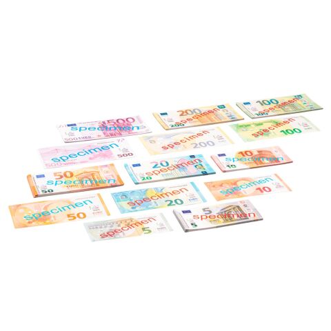 Wissner Hrací peníze Bankovky Eura 140 ks
