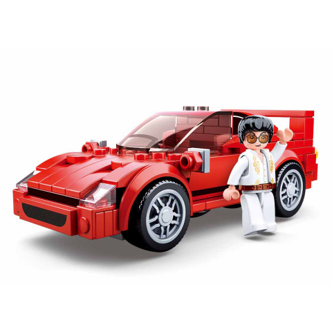 Sluban Modely M38-B0706D Italský sportovní vůz