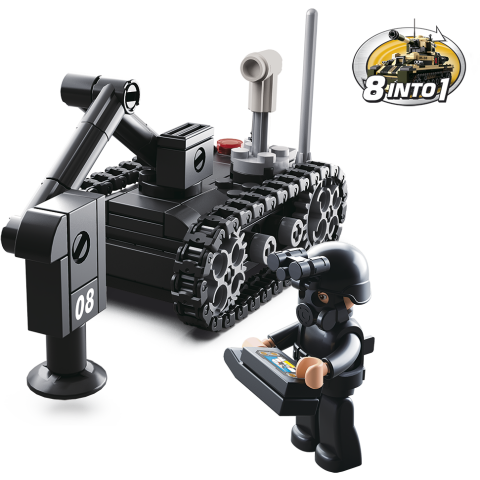 Sluban Army 8into1 M38-B0587D Detektor min