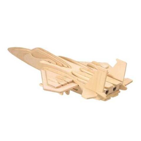 Woodcraft Dřevěné 3D puzzle Stíhačka