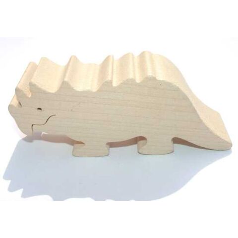 Fauna Dřevěné zvířátko Triceratops