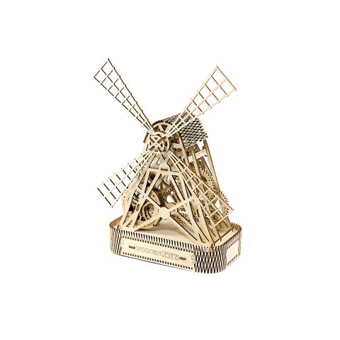 Wooden City 3D mechanické puzzle - Mlýn
