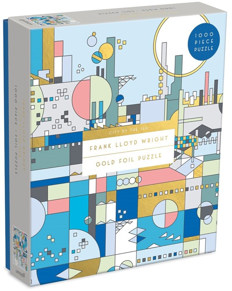 Levně Galison Puzzle Město u moře 1000 dílků