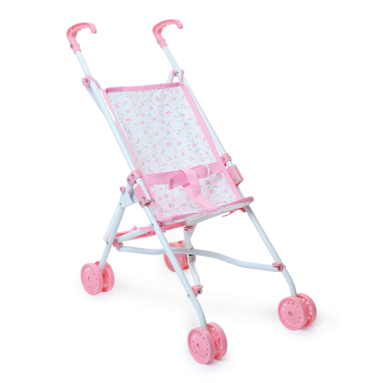 Levně Petitcollin Skládací kočárek Petites Fleurs (pro panenku do 52 cm)