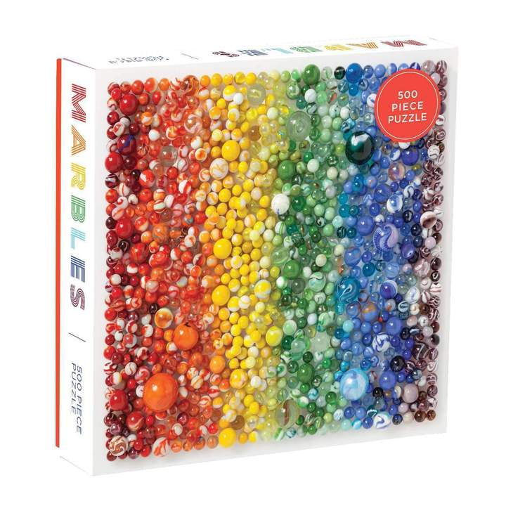 Levně Galison Puzzle Duhové kuličky 500 dílků