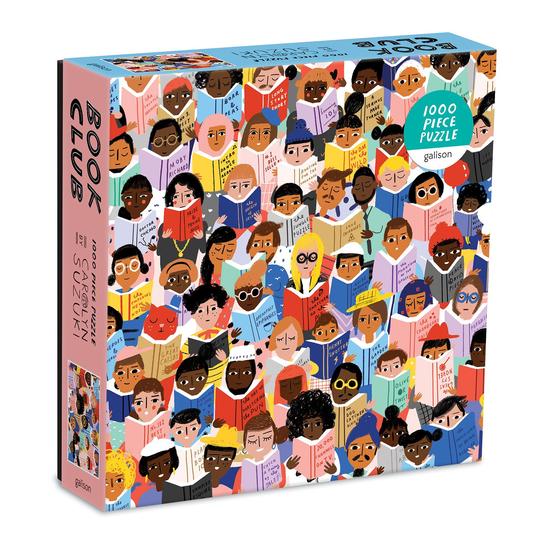 Levně Galison Puzzle Knižní klub 1000 dílků