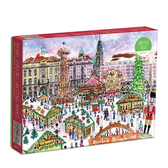Levně Galison Puzzle Vánoční trh 1000 dílků