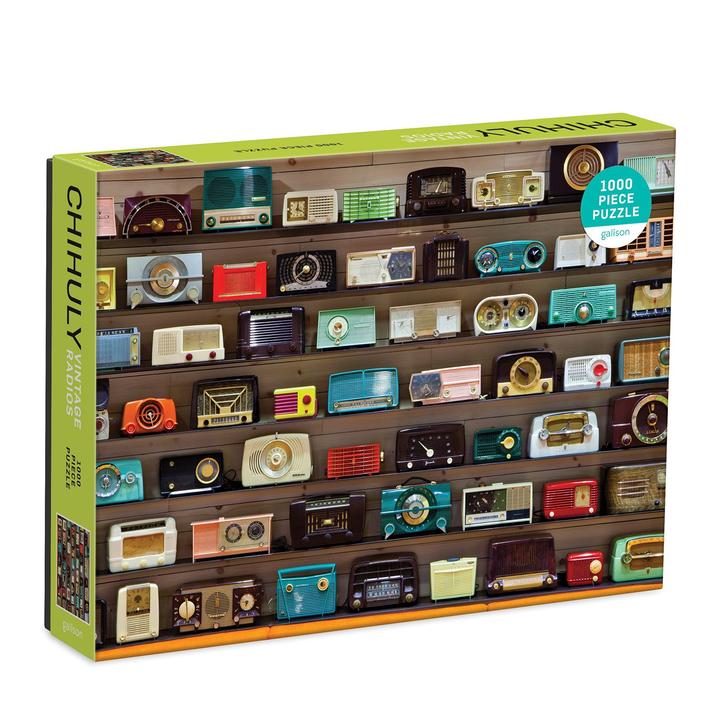Levně Galison Puzzle Rádia vintage 1000 dílků