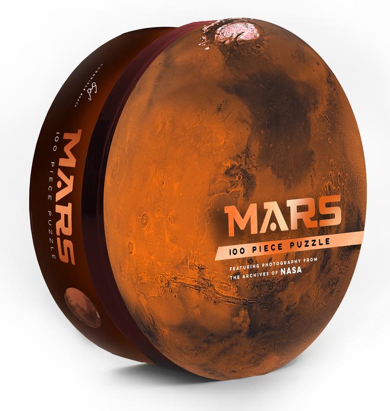 Levně Chronicle Books Puzzle Mars 100 dílků