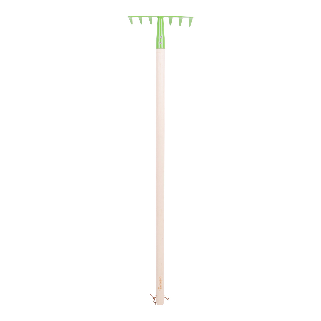 Levně Bigjigs Toys Zahradní hrábě zelené