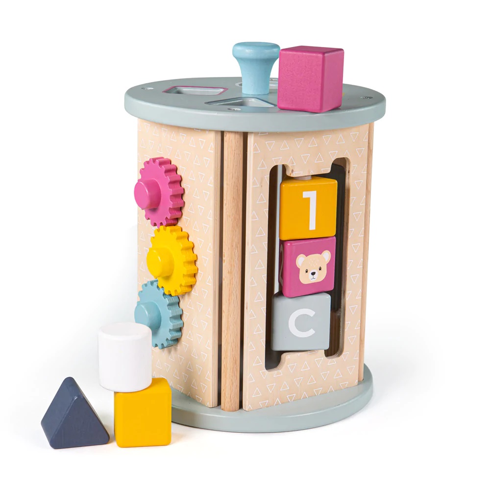 Levně Bigjigs Toys Motorická hračka aktivní válec